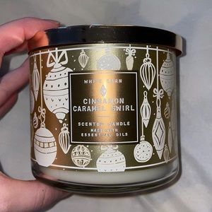 Cinnamon Carmel Swirl 3 Wick Candle